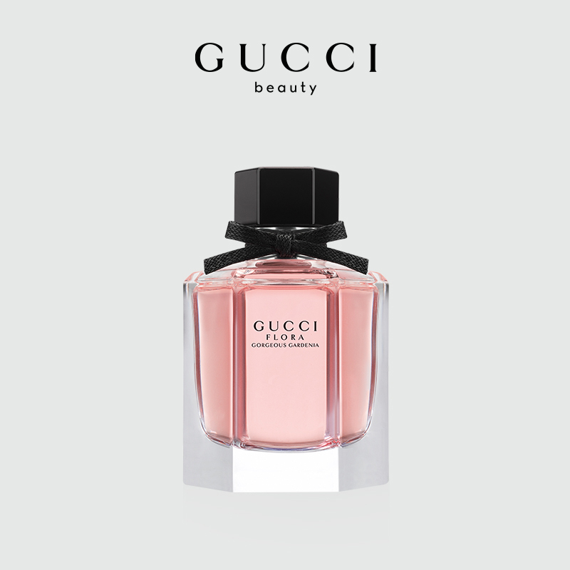 gucci线下专柜正品 古驰绚丽栀子香型女士淡香水flora by gucci